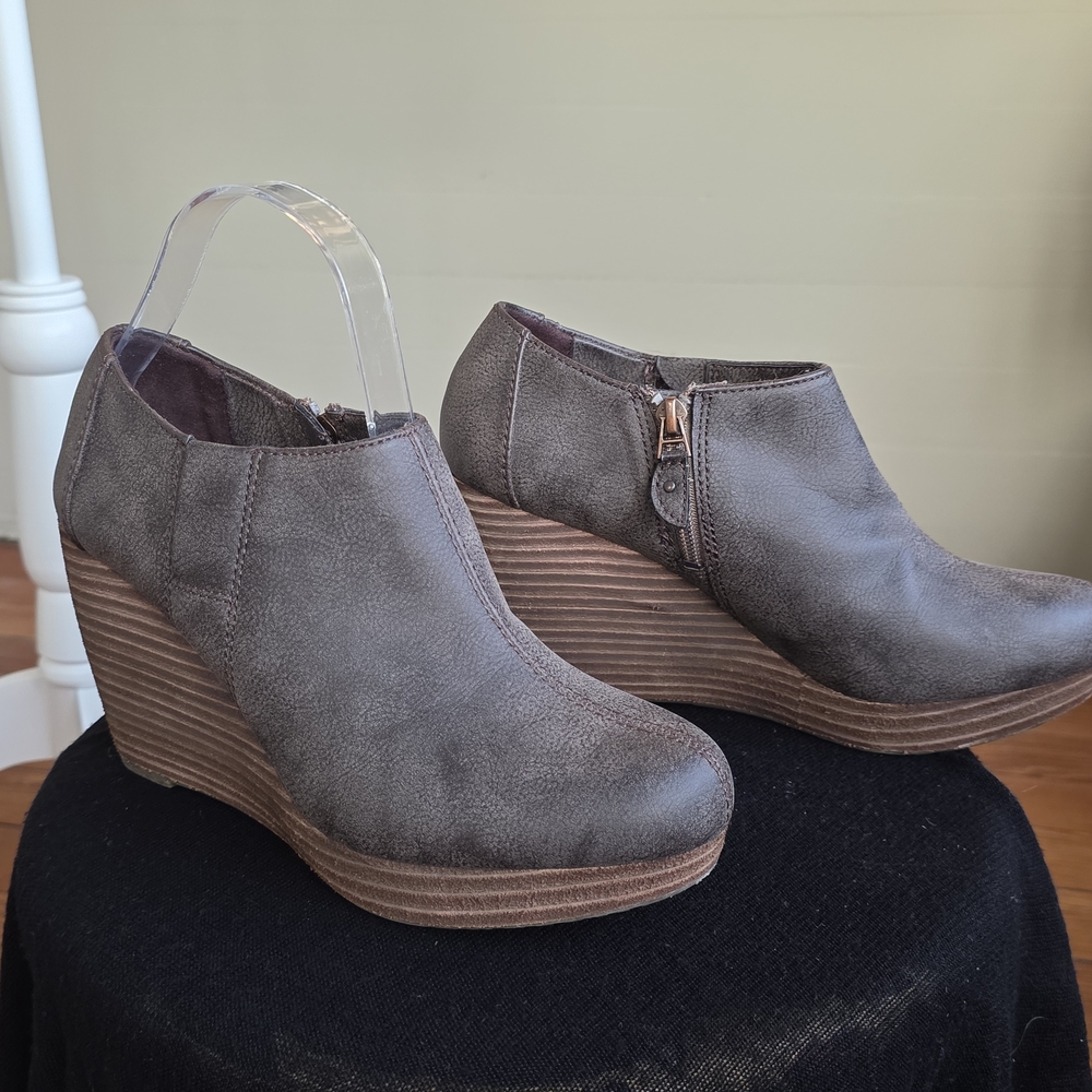 Dr Scholl's Wedge Ankle Boots